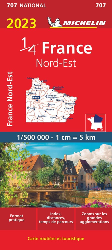 Buy Northeastern France Michelin National Map With Free