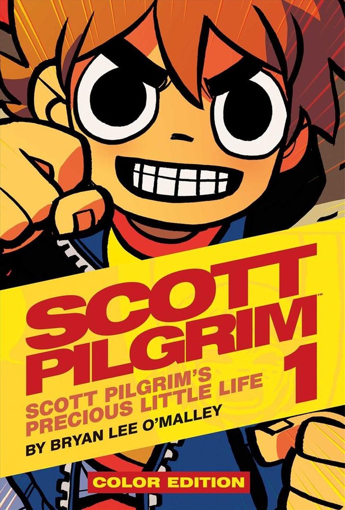 buy-scott-pilgrim-color-hardcover-volume-1-by-bryan-lee-o-malley-with