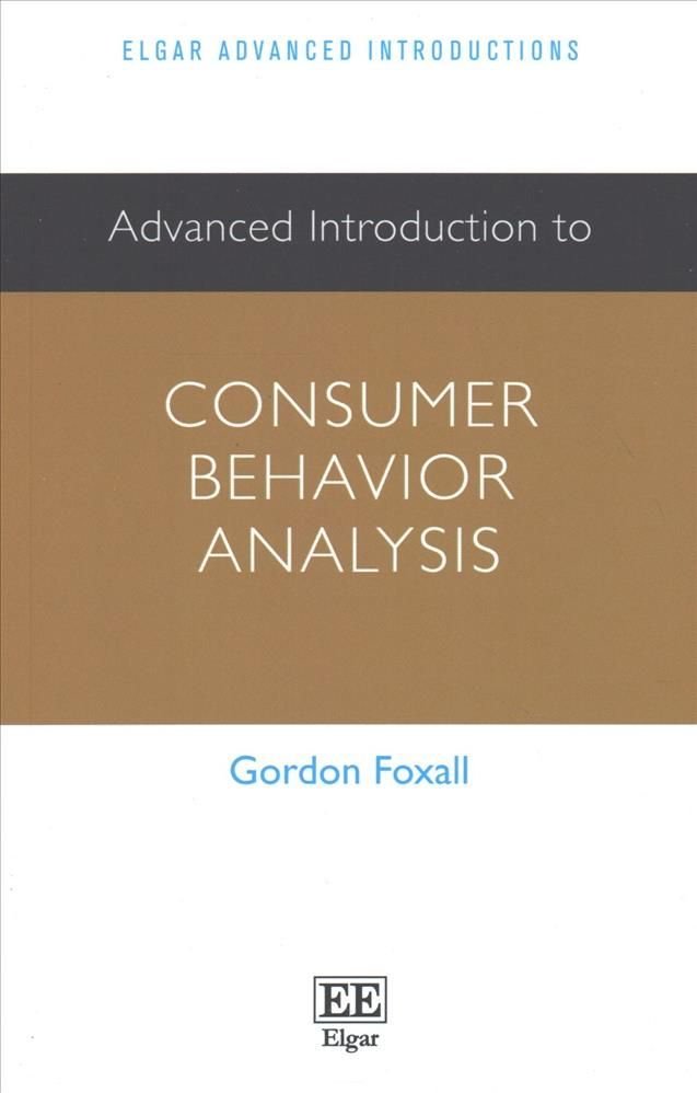 Advanced Introduction to Consumer Behavior Analysis