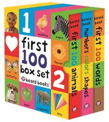 First 100 Stickers: First Numbers, Colors, Shapes - By Roger