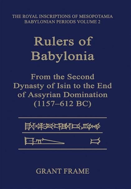 Rulers of Babylonia - RIMB 2