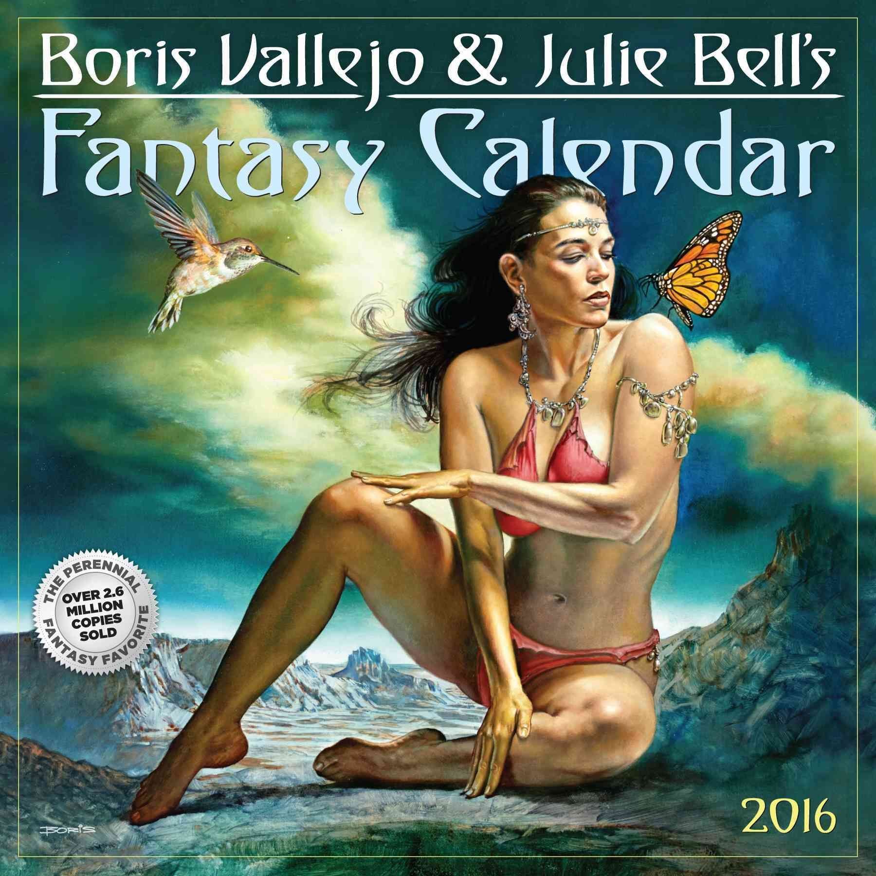 Buy Boris Vallejo & Julie Bell's Fantasy by Boris Vallejo With 