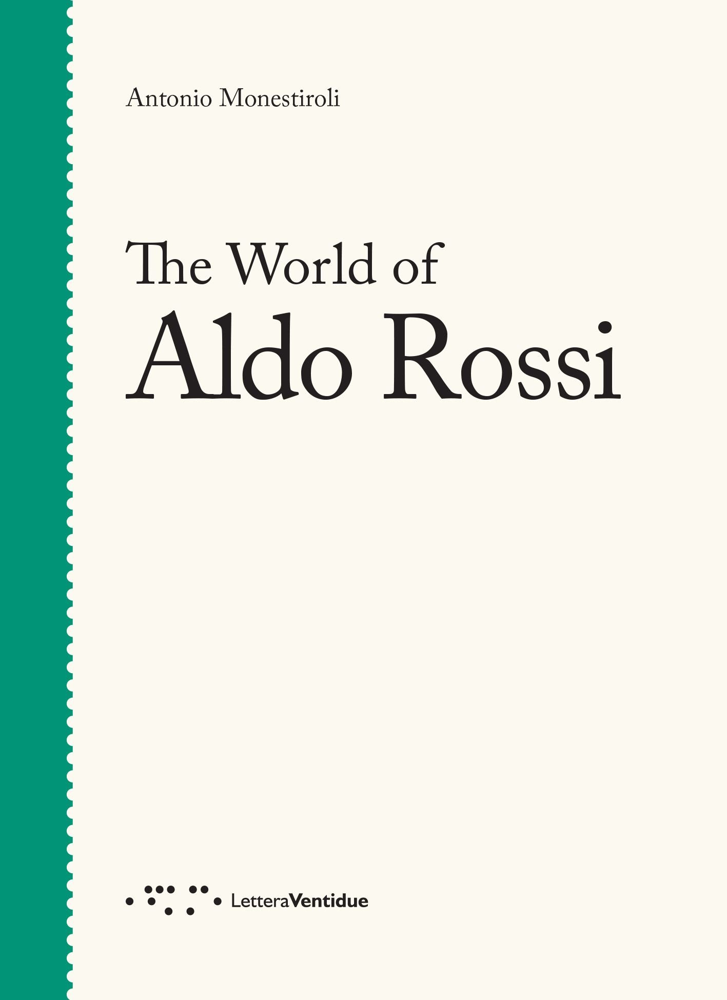 World Of Aldo Rossi