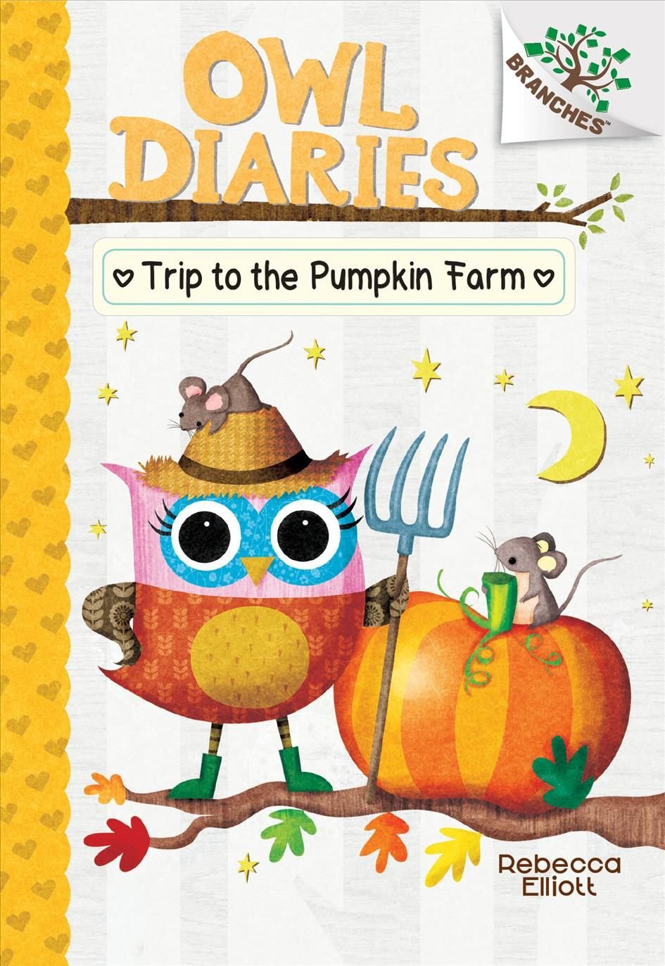 A　Branches　by　Book　(Owl　the　#11)　Pumpkin　Elliott　With　to　Delivery　Buy　Farm:　Rebecca　Trip　Diaries　Free