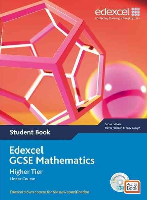 Buy Edexcel Gcse Maths 06 Linear Higher Student Book And Active Book With Cdrom By Tony Clough With Free Delivery Wordery Com