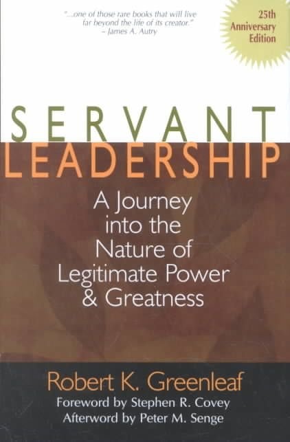 Buy Servant Leadership [25th Anniversary Edition] by Robert K ...