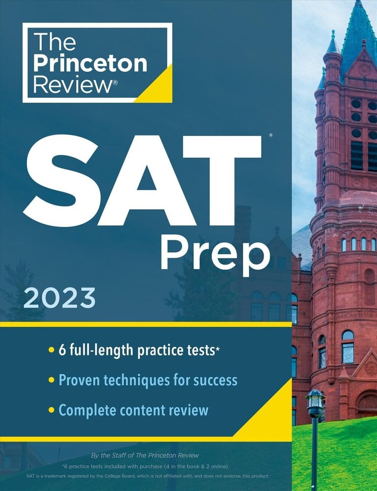 Buy Princeton Review SAT Prep, 2023 by The Princeton Review With Free