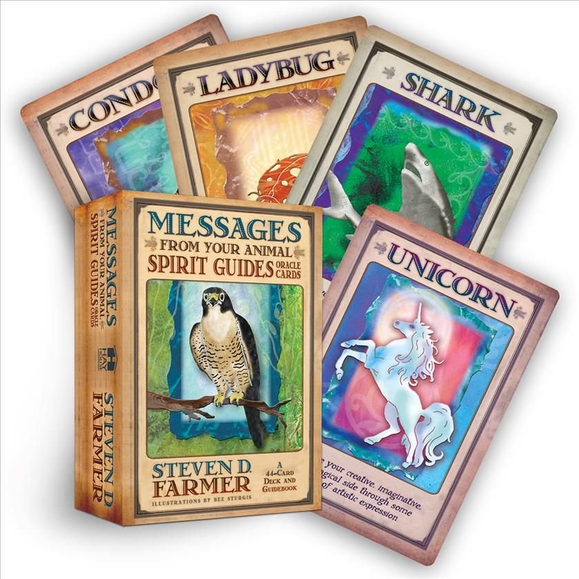 Buy Messages From Your Animal Spirit Guides Cards by Steven Farmer With  Free Delivery 