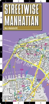 Buy Streetwise Manhattan Map - Laminated City Street Map of Manhattan ...