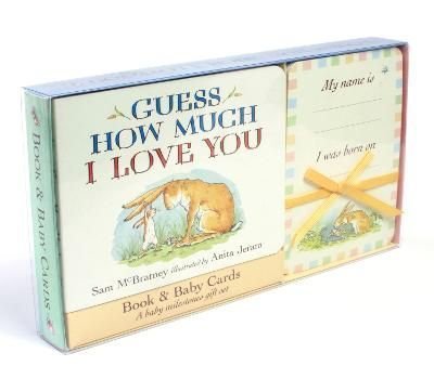 Buy Guess How Much I Love You Baby Milestone Moments Board Book And Cards Gift Set By Sam Mcbratney With Free Delivery Wordery Com