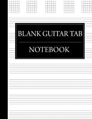 Buy Blank Guitar Tab Notebook by Ajw Books With Free Delivery | wordery.com