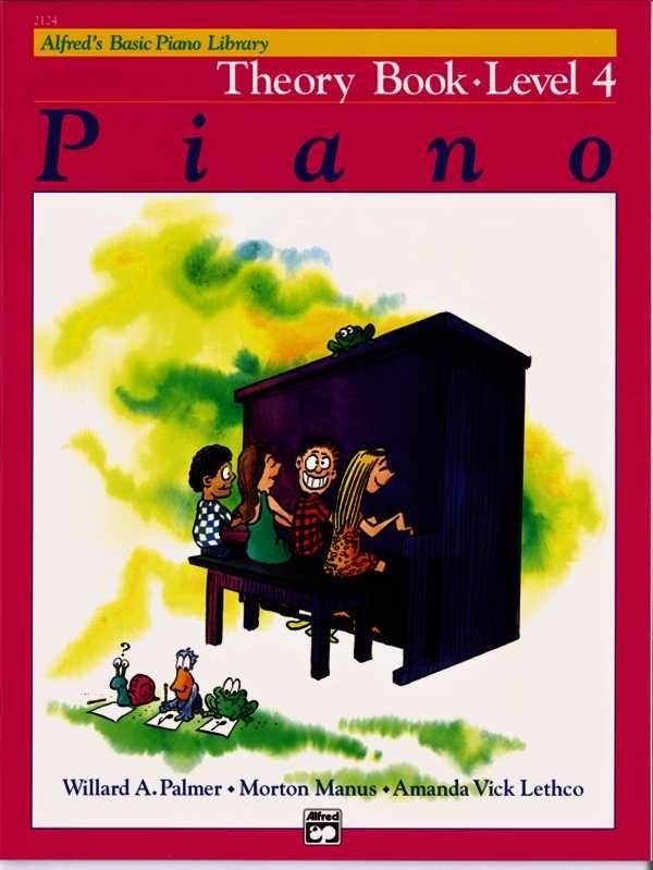 Alfred's Basic Piano Library Theory 4