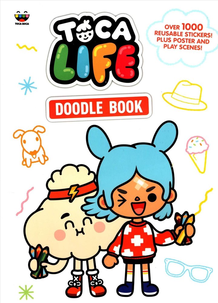 Buy Toca Life Doodle Book (Toca Boca) by Golden Books With Free ...