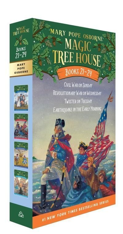 Buy Magic Tree House Books 21 24 Boxed Set By Mary Pope Osborne With Free Delivery Wordery Com