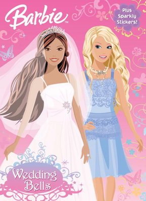 barbie wedding book