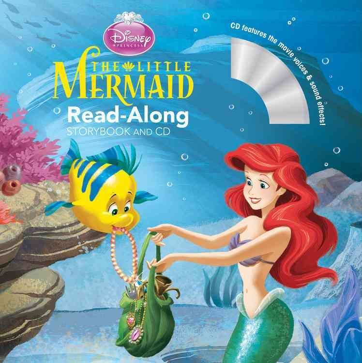 Buy The Little Mermaid Read-Along Storybook and CD by Disney Books With  Free Delivery
