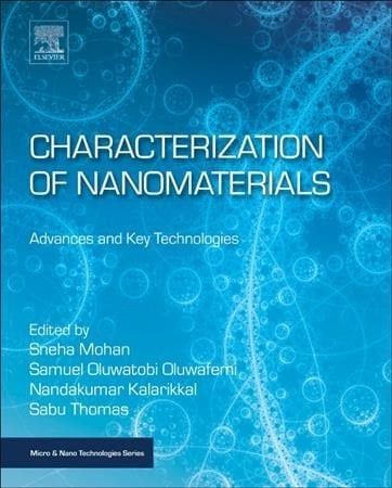 Buy Characterization Of Nanomaterials By Sneha Mohan Bhagyaraj With Free Delivery Wordery Com