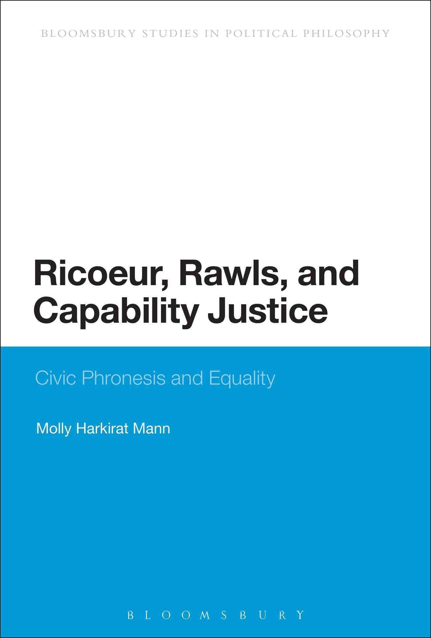 Ricoeur, Rawls, and Capability Justice