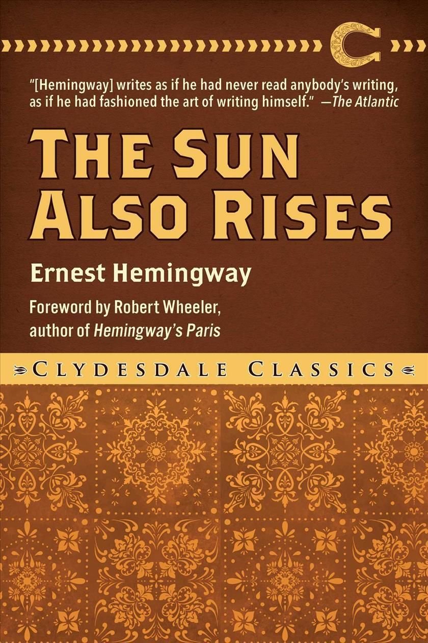 signed the sun also rises ernest hemingway
