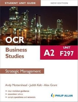 Buy Ocr A2 Business Studies Student Unit Guide New Edition