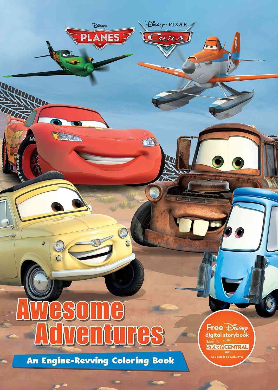 Buy Disney Planes & Disney Pixar Cars Awesome Adventures by Parragon Books  Ltd With Free Delivery 