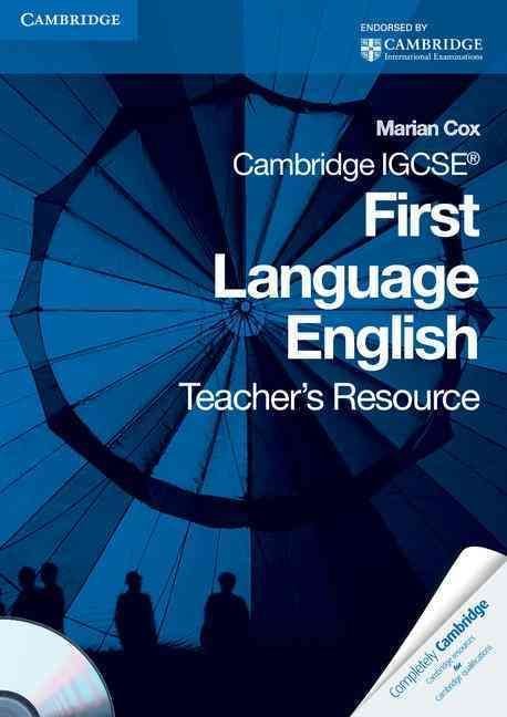 Buy Cambridge IGCSE First Language English Teacher's Resource Book with ...