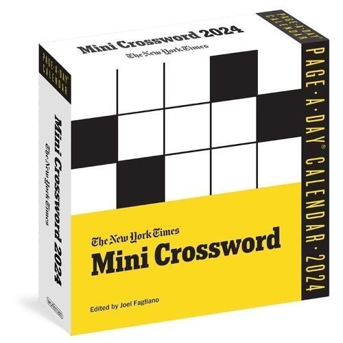 Buy New York Times Mini Crossword PageADay Calendar 2024 by Joel