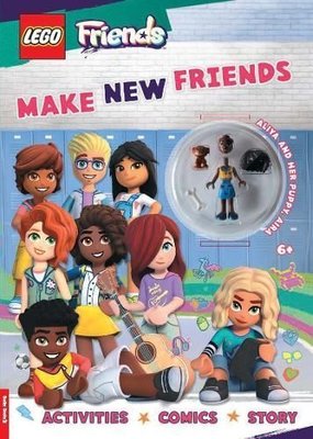 LEGO® Friends: Make New Friends (with Aliya mini-doll and Aira puppy) by LEGO® and Buster Books