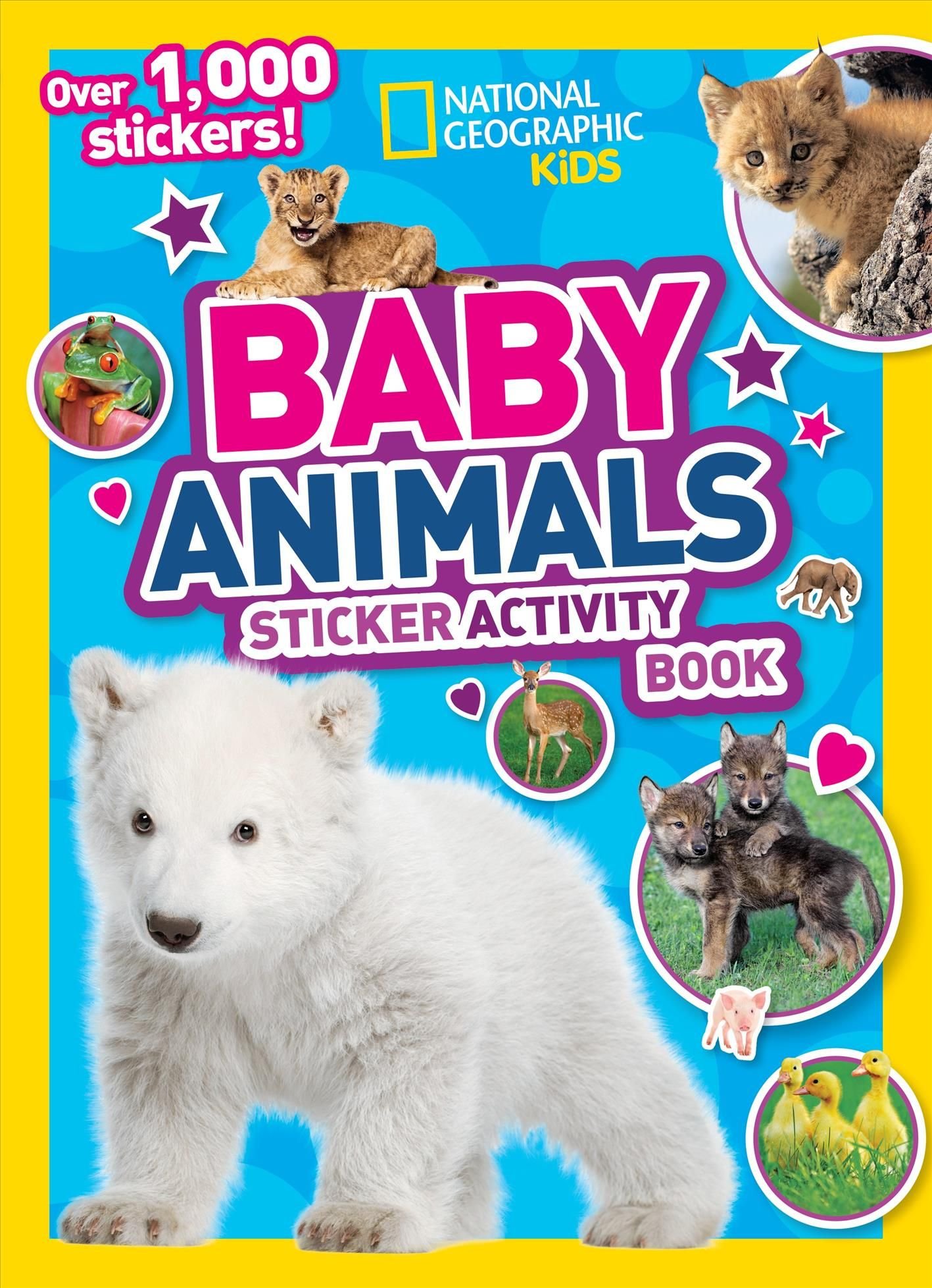 Buy Baby Animals Sticker Activity Book by National Geographic Kids ...