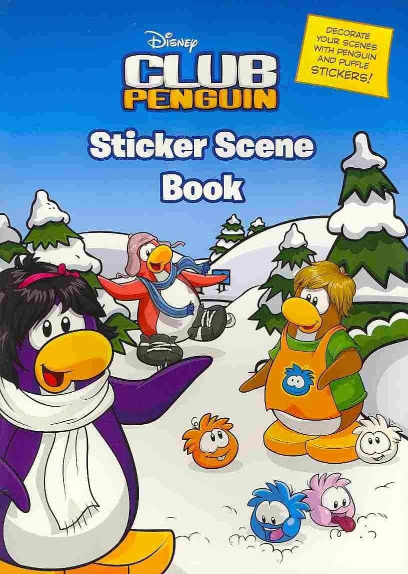 Buy Club Penguin Sticker Scene Activity Book With Free Delivery |  