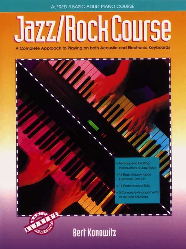 Alfred's Basic Adult Piano Course Jazz Rock