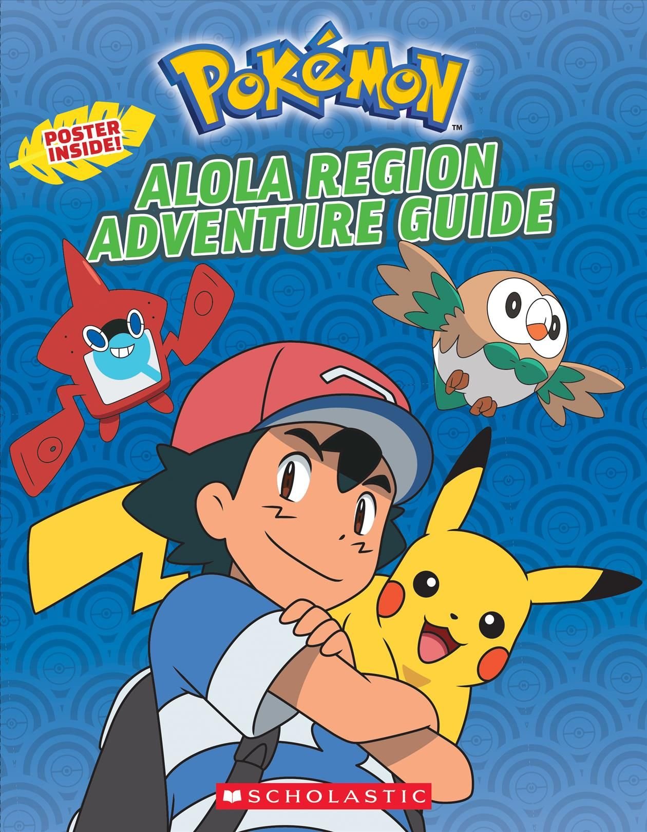 Pokémon Alola Region Sticker Book