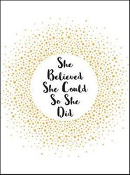 She Believed She Could So She Did by Summersdale Publishers