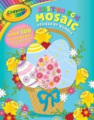 Crayola Easter Egg Mosaic Sticker by Number, Volume 11