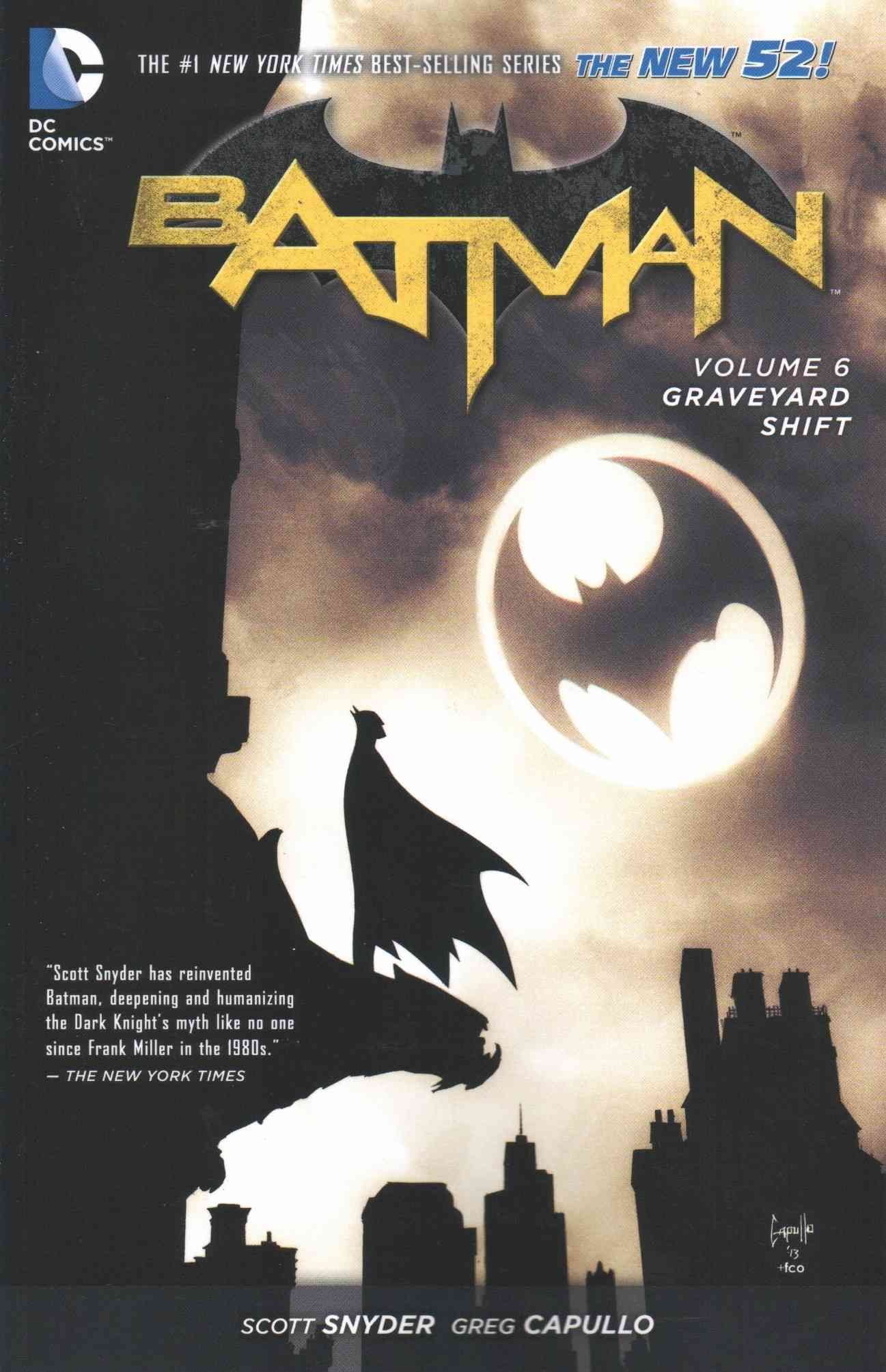 Buy Batman Vol. 6: Graveyard Shift (The New 52) by Scott Snyder With Free  Delivery 