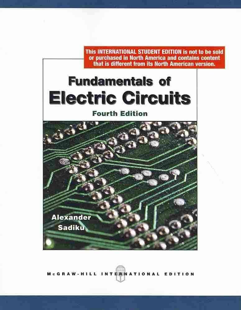 Electric sold Circuits Fundamentals. Eighth edition.