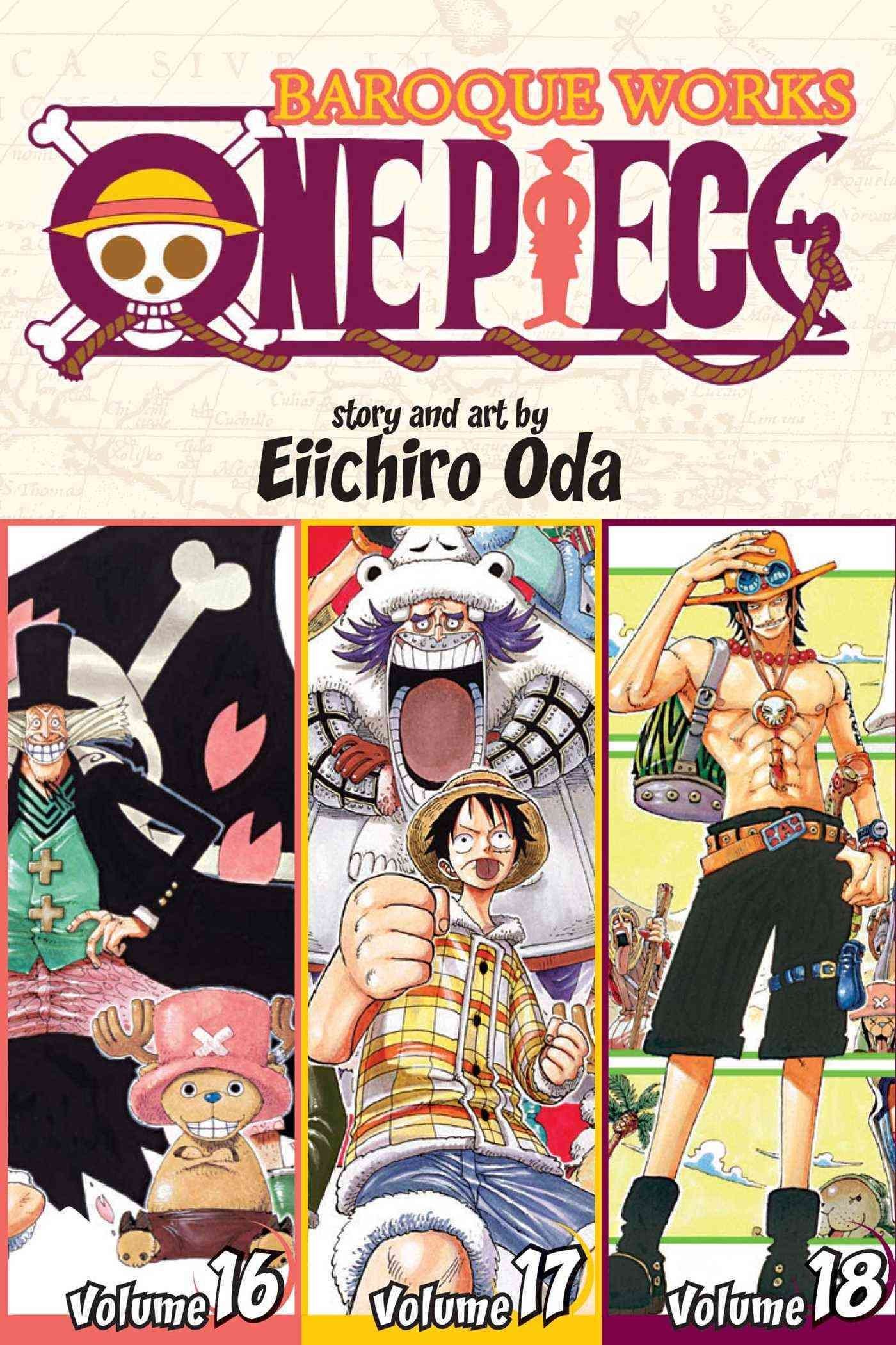 Books Comics Graphic Novels Vol Omnibus Edition One Piece Baroque Works 22 23 24 8 Kopa Or Kr