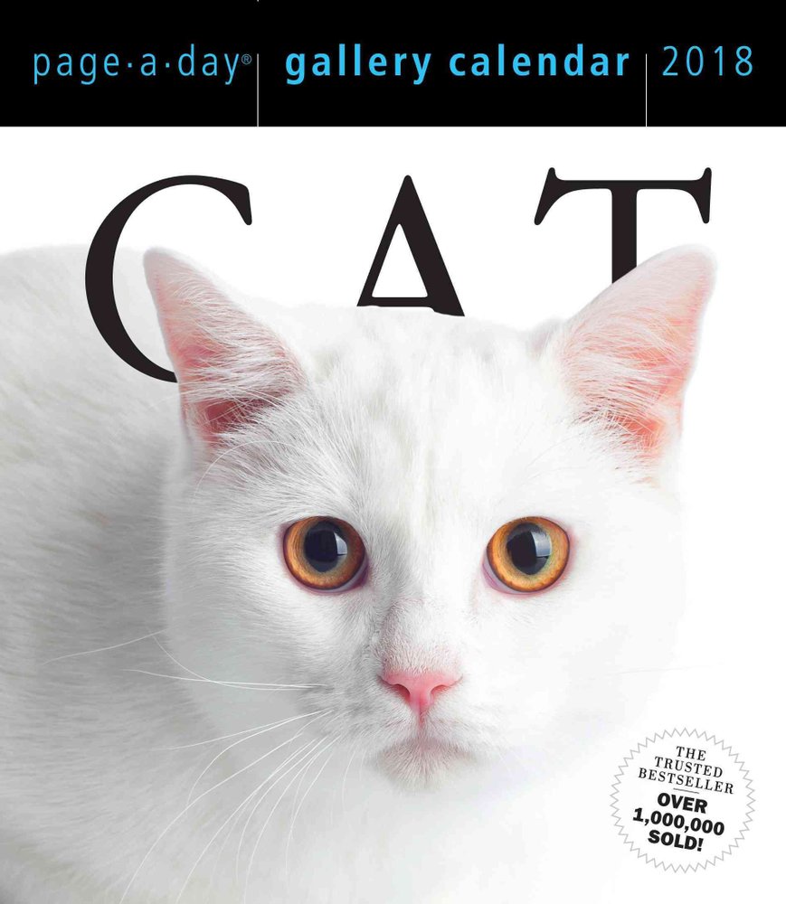 Buy Cat Page-A-Day Gallery Calendar 2018 by Workman Publishing With ...