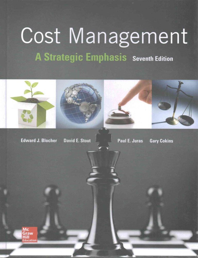 Buy Cost Management A Strategic Emphasis by Edward Blocher With Free