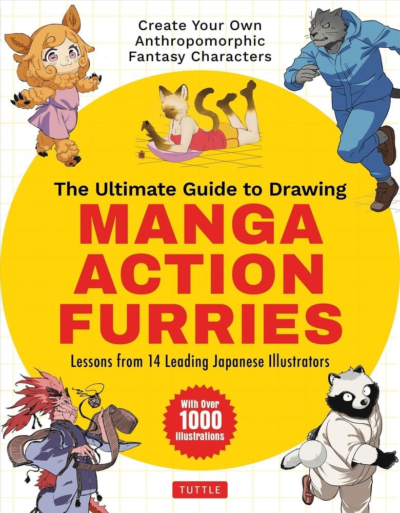 Buy Ultimate Guide to Drawing Manga Action Furries by Genkosha Studio