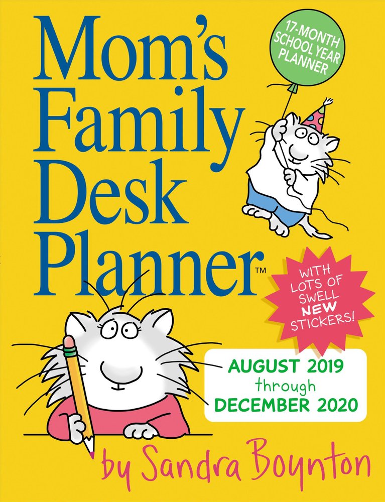 Buy 2020 Moms Family Desk Planner by Sandra Boynton With Free Delivery