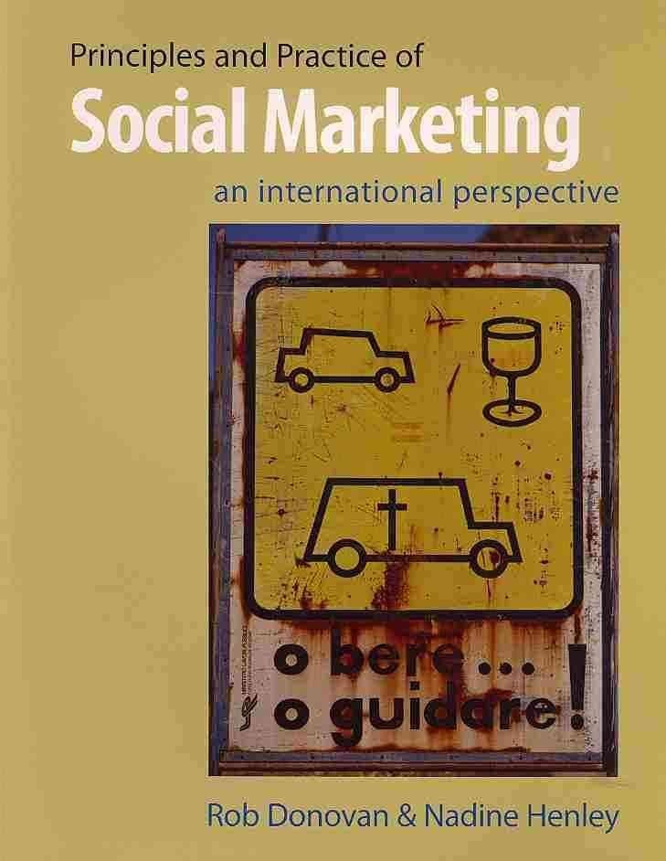 Principles and Practice of Social Marketing