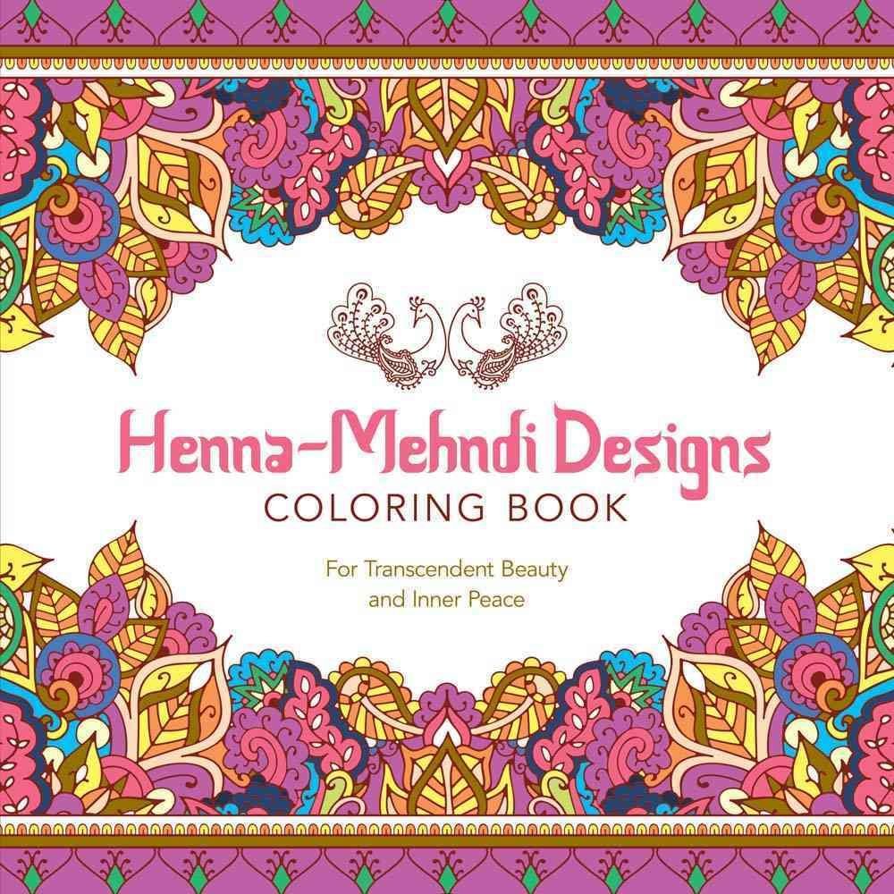 Download Buy Henna Mehndi Designs Coloring Book By Lark Crafts With Free Delivery Wordery Com