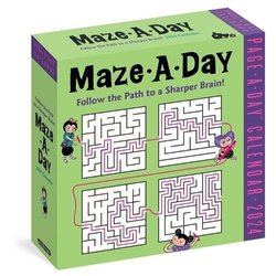Maze-A-Day Page-A-Day Calendar 2024 by Workman Calendars