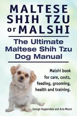 maltese shih tzu or malshi. the ultimate maltese shih tzu dog manual. malshi book for care, costs, feeding, grooming, health.