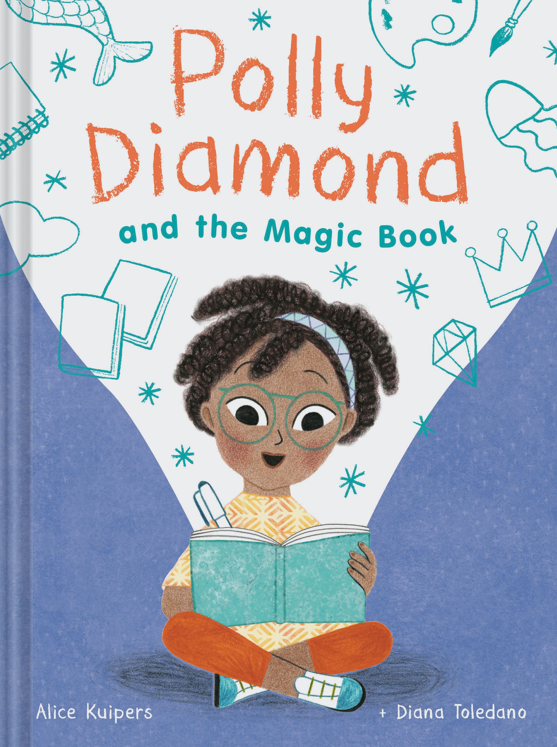 Polly Diamond And The Magic Book By Alice Kuipers Hardback - 