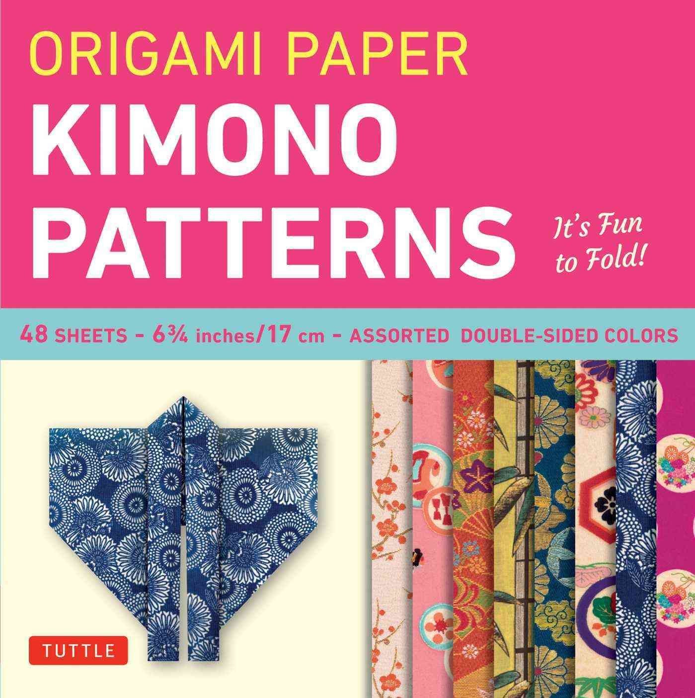 Origami Paper Kimono Patterns Small By Tuttle Publishing Loose Leaf