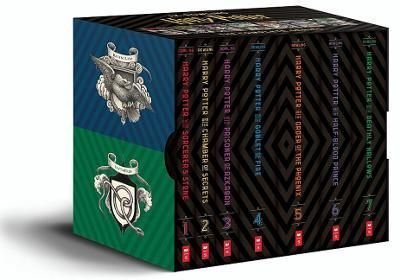 harry potter book covers 1-7