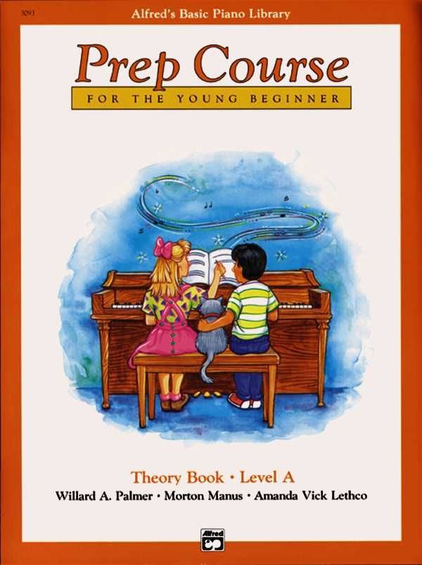 Alfred's Basic Piano Prep Course Theory, Bk a