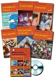 Brilliant French Information Books pack - Level 2 by Danièle Bourdais